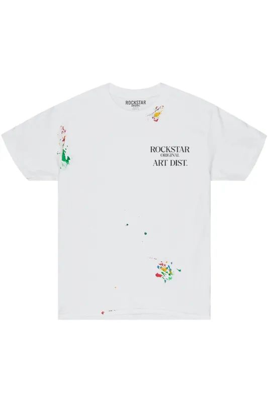 Can't Be Tamed White Oversized Tee sold by Rockstar Original