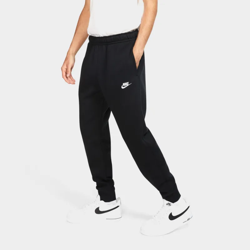Nike Club Fleece Joggers Black / Black - White sold by JD Sports