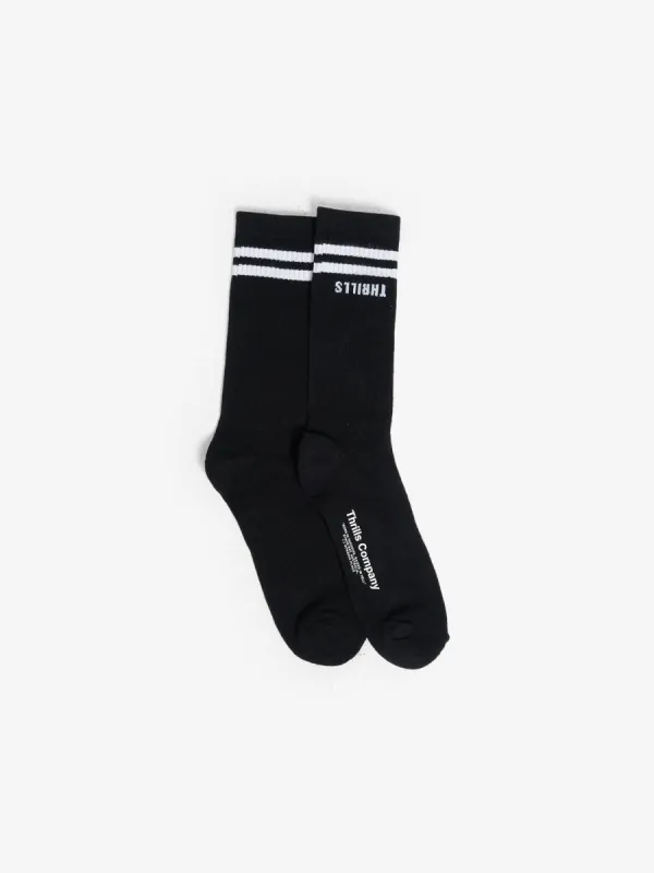 Minimal Thrills 5 Pack Sock - Black sold by Thrills