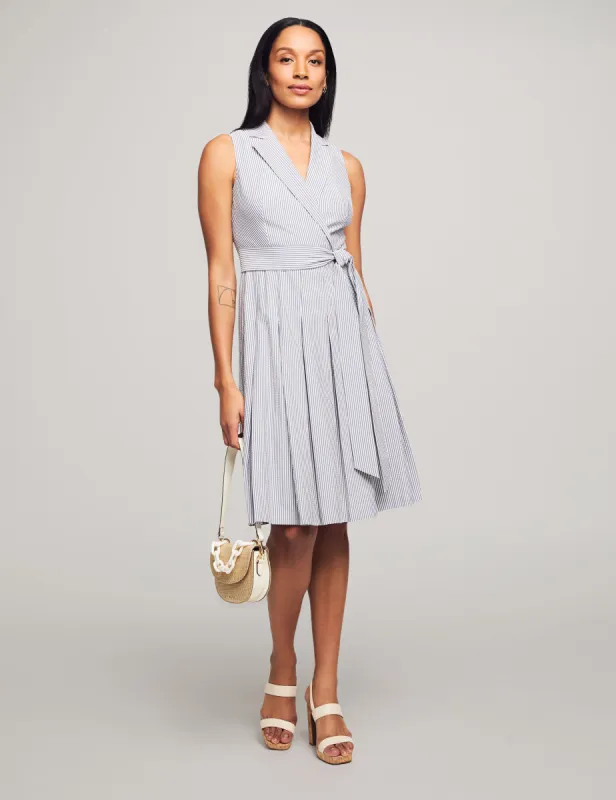 Notch Collar Wrap With Full Skirt- Sale sold by Anne Klein