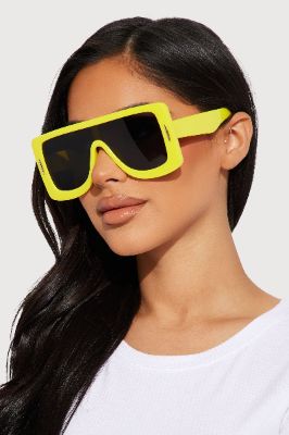But They Might Be Sunglasses - Yellow sold by Fashion Nova