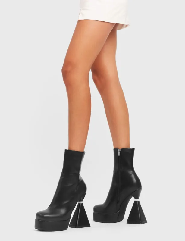 All About You Platform Ankle Boots sold by Lamoda