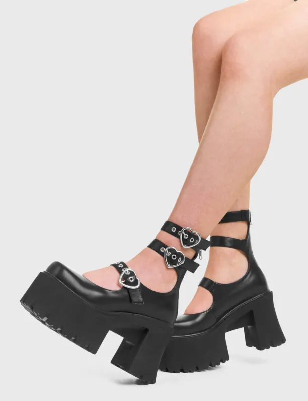 Good Riddance Chunky Platform Ankle Boots sold by Lamoda