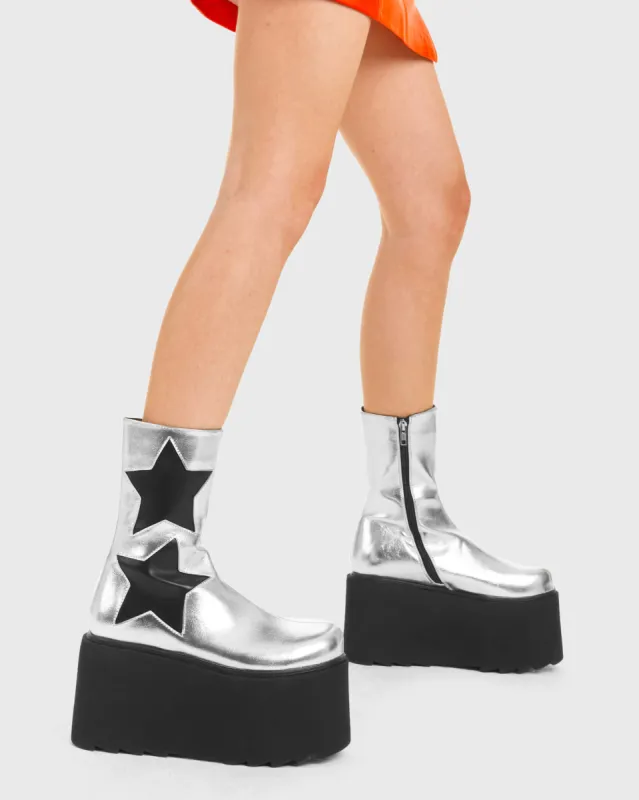 Big Shot Chunky Platform Ankle Boots sold by Lamoda