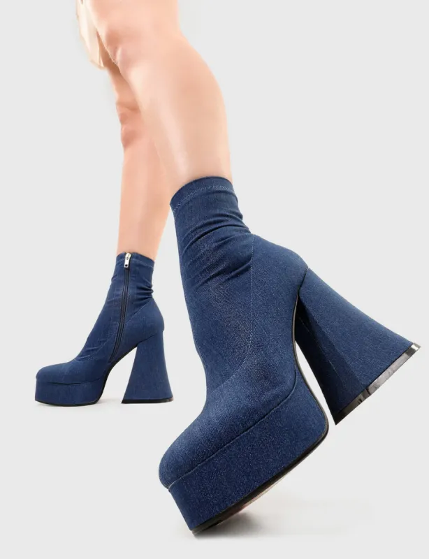 Fashion Killer Platform Ankle Boots sold by Lamoda