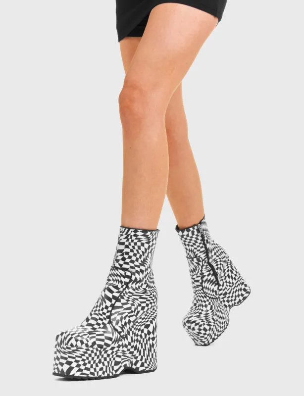Aftershock Chunky Platform Ankle Boots sold by Lamoda