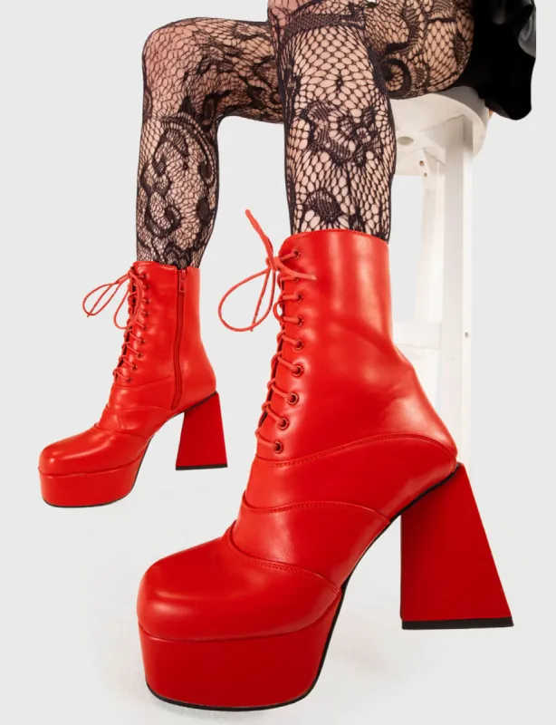 Strollin' Platform Ankle Boots sold by Lamoda