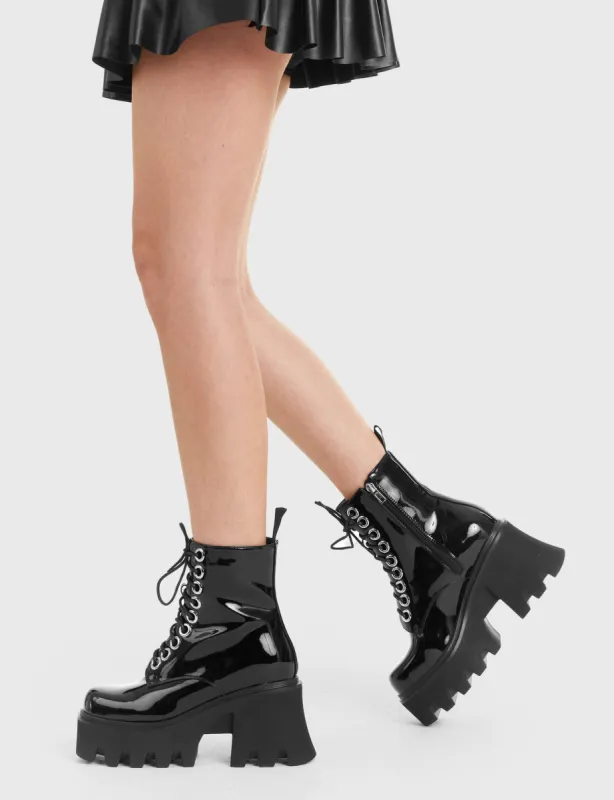 Run To You Chunky Platform Ankle Boots sold by Lamoda