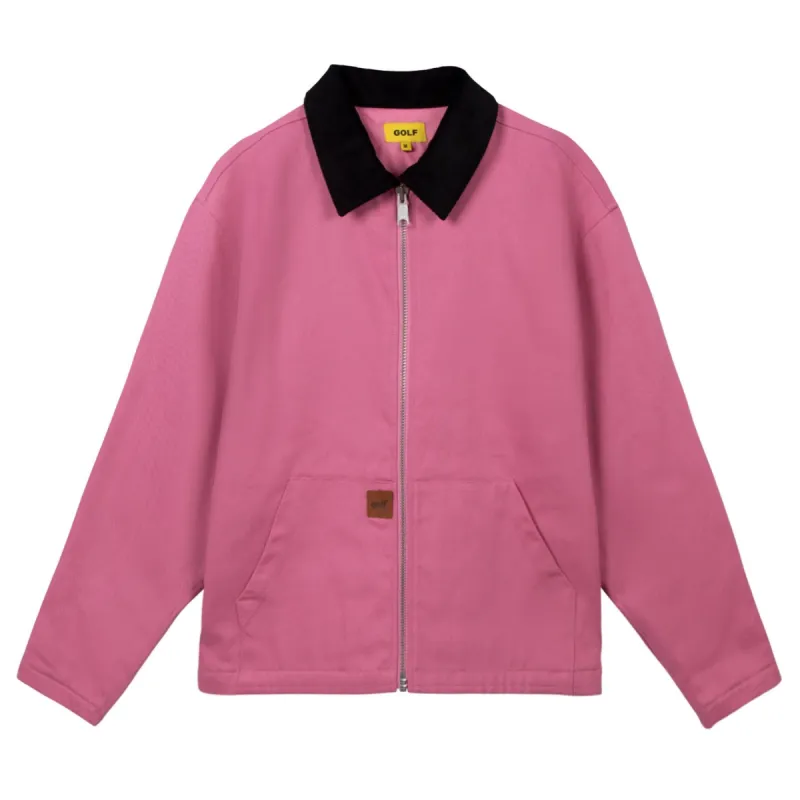 ジャケット・アウター WORK JACKET CONTRAST STITCH Stussy Unisex WORK JACKET CONTRAST STITCH In Black Size XS