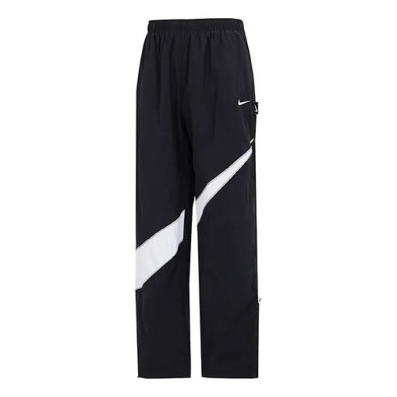 NIKE swoosh woven nylon track pants XL 黒 Nike - Nike Sportswear Swoosh Woven Trousers | HBX