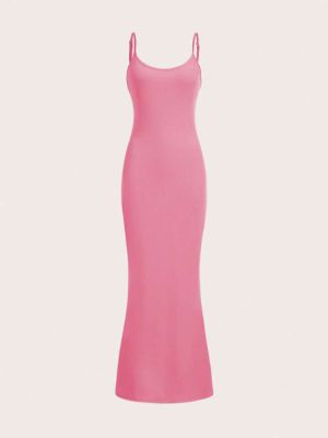 SHEIN EZwear Solid Cami Dress sold by SHEIN