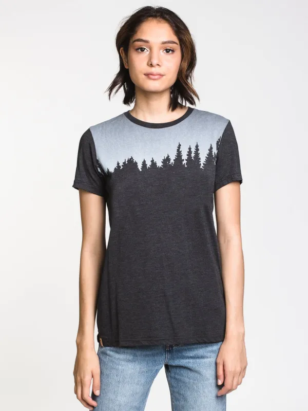 WOMENS JUNIPER CLASSIC TEE - BLACK - CLEARANCE sold by Boathouse