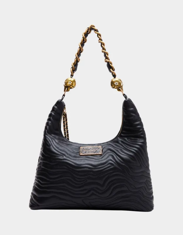 TWO HEADS HOBO BAG BLACK | RE:LUV | Parallel