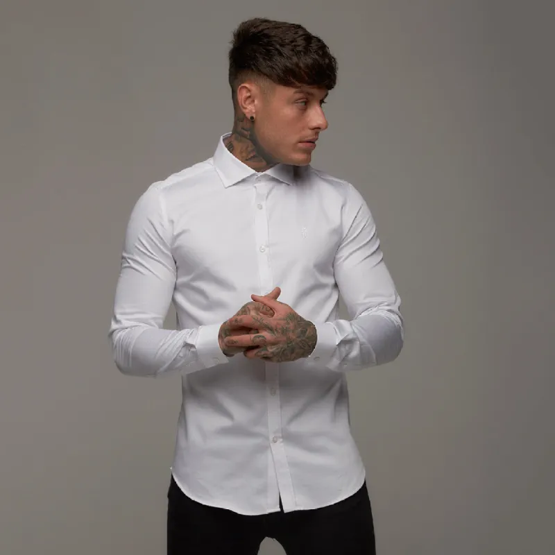 Father Sons Classic White Luxe Egyptian Cotton - FS194 sold by Father Sons