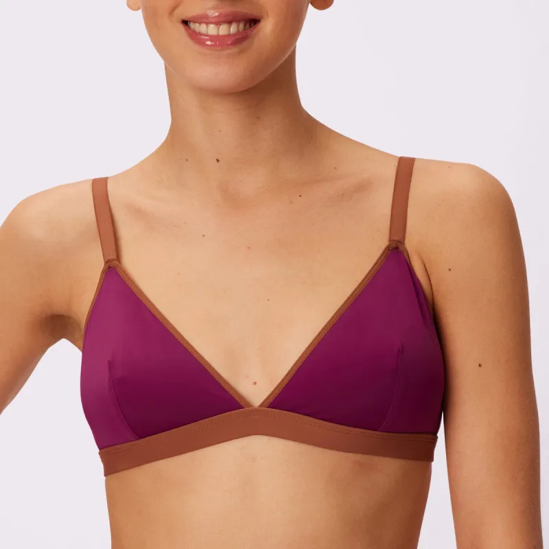 Dream Fit Triangle Bralette | Ultra-Soft Re:Play | Archive (Sedona Sunset) sold by Parade