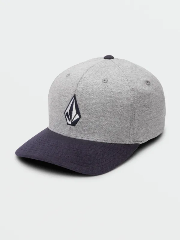 Full Stone Heather Flexfit Hat - Navy Combo sold by Volcom