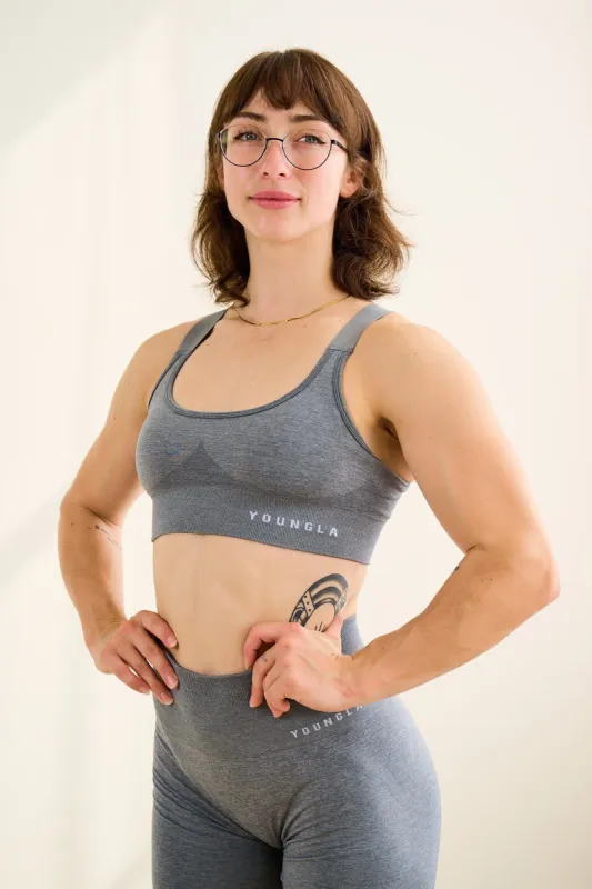 W308 Seamless Sports Bra sold by YoungLA