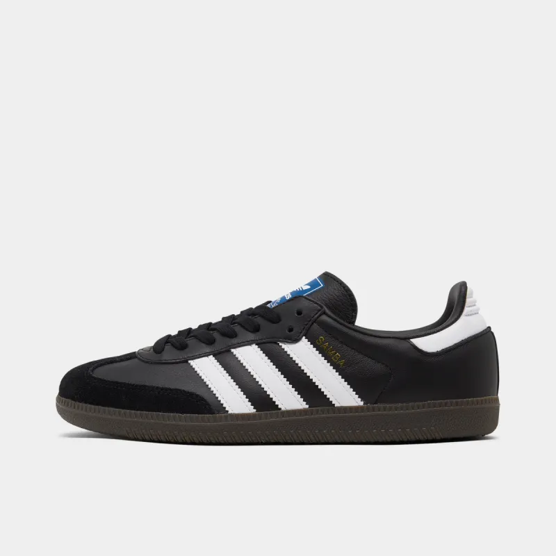 adidas Originals Samba OG Core Black / Cloud White - Gum sold by JD Sports