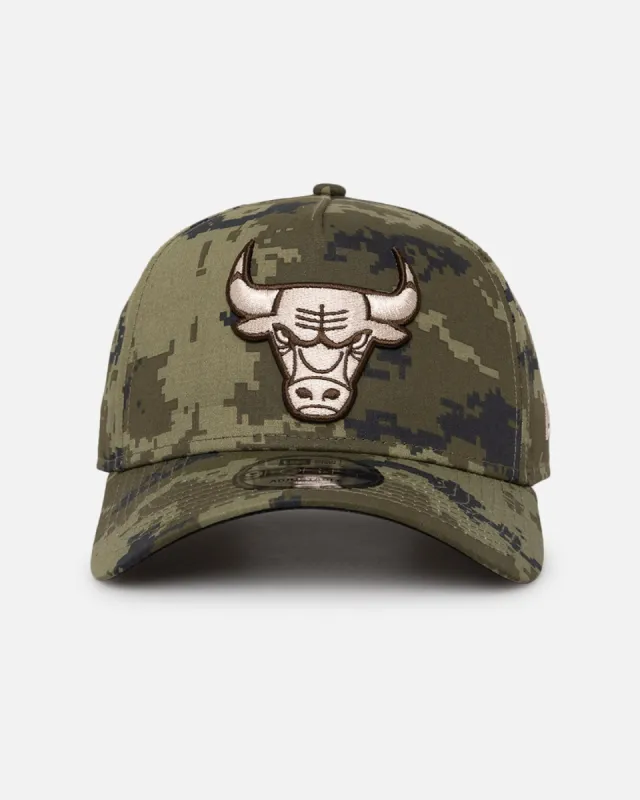 New Era Chicago Bulls 'Digi Camo' 9FORTY A-Frame Snapback Digi Camo sold by Culture Kings