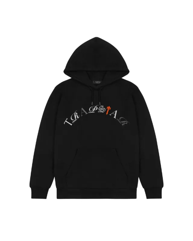 Trapstar Script 2.0 Hoodie - Black sold by Trapstar London