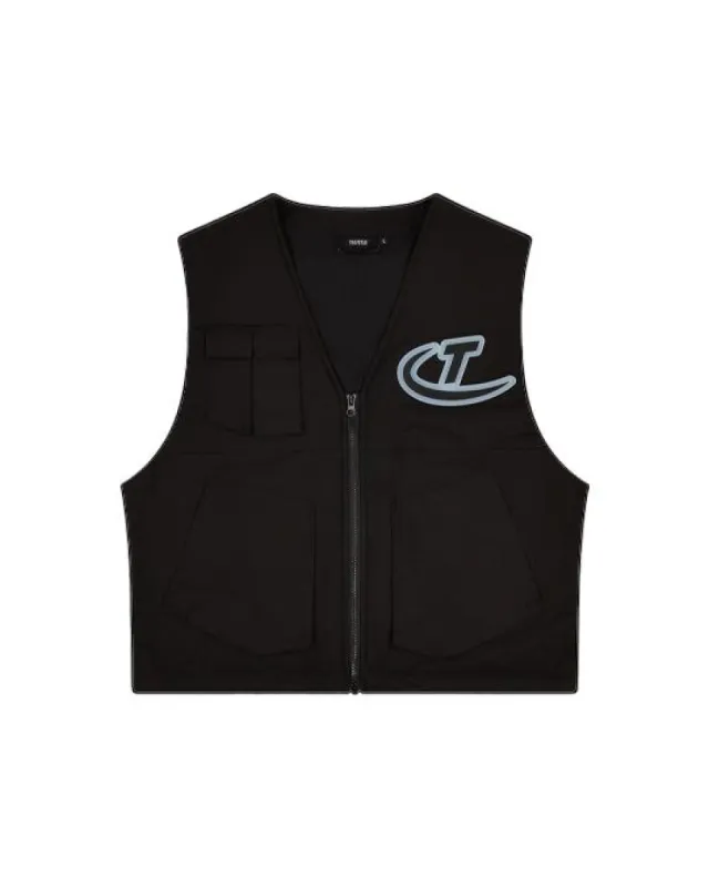 TRAPSTAR ブラック ベスト Trapstar London Hyperdrive Pocket Vest - Black | Parallel