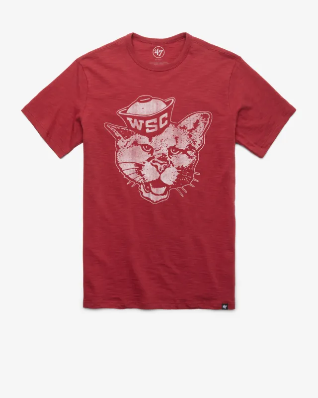 WASHINGTON STATE COUGARS VINTAGE GRIT '47 SCRUM TEE sold by 47