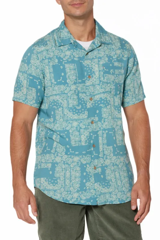 Poolside Rayon Button-Up Shirt sold by UNIONBAY