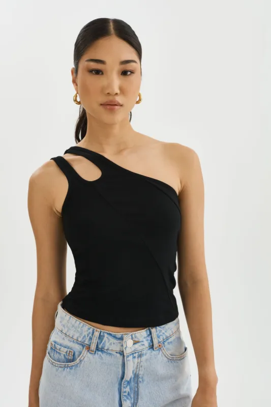 TERRA | One Shoulder Top sold by La Marque
