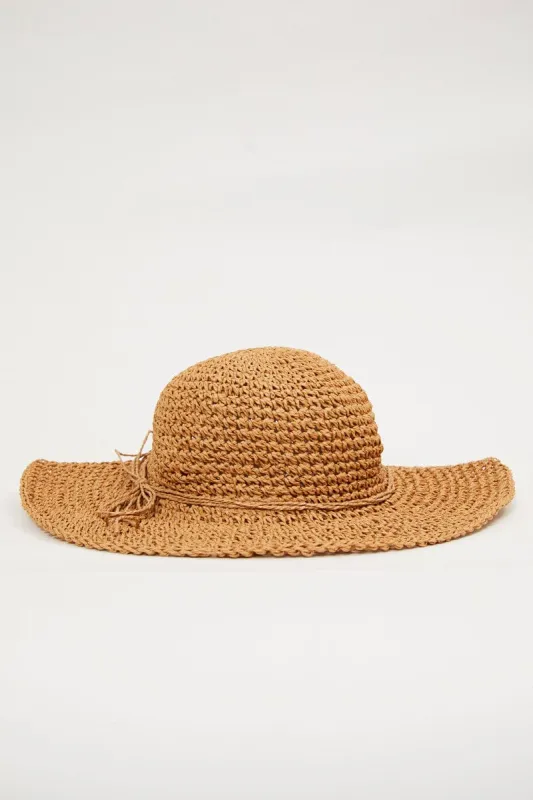 Beige Straw Hat sold by Ally Fashion