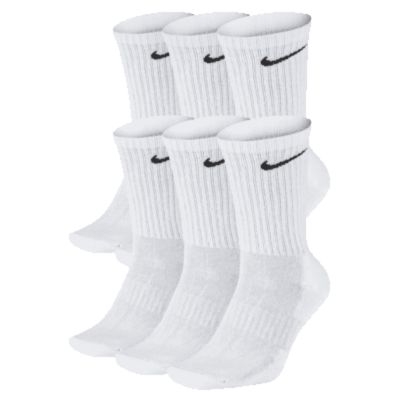 Nike Everyday Cushioned Training Crew Socks (6 Pairs) - White sold by Nike