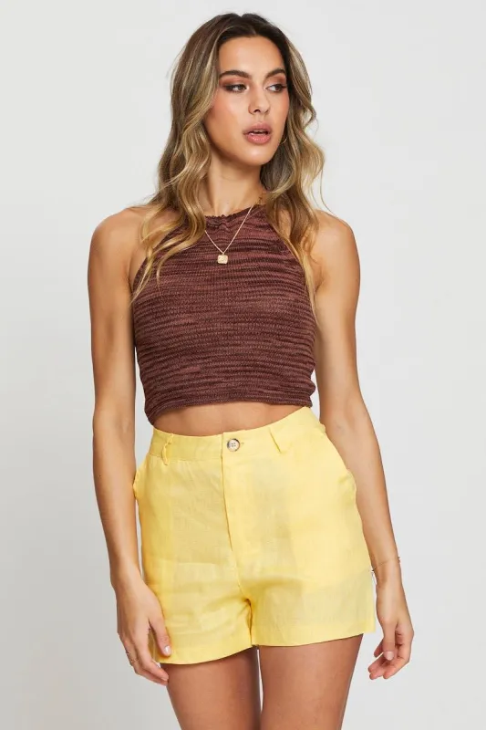 Multi Knit Top Sleeveless sold by Ally Fashion