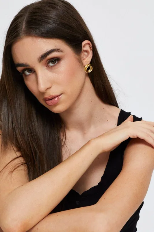 Gold Earring sold by Ally Fashion