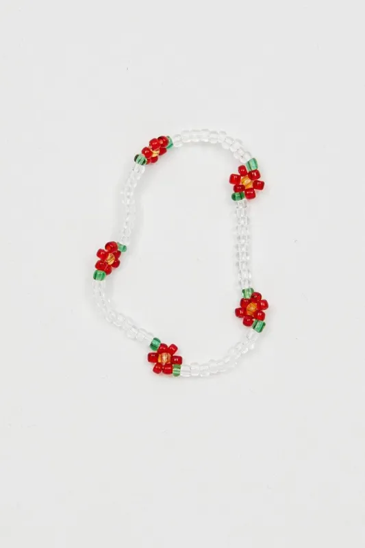 Multi Beaded Flower Bracelet sold by Ally Fashion