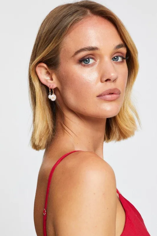 Gold 3 Pack Pretty Earrings sold by Ally Fashion