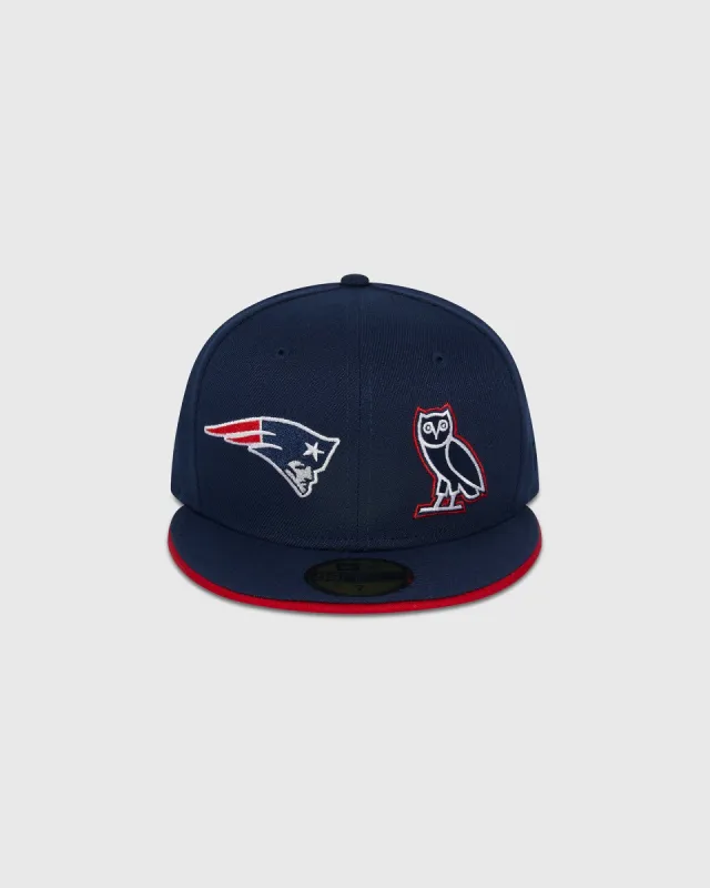 NFL New England Patriots New Era 59Fifty Fitted Cap - Blue sold by OVO