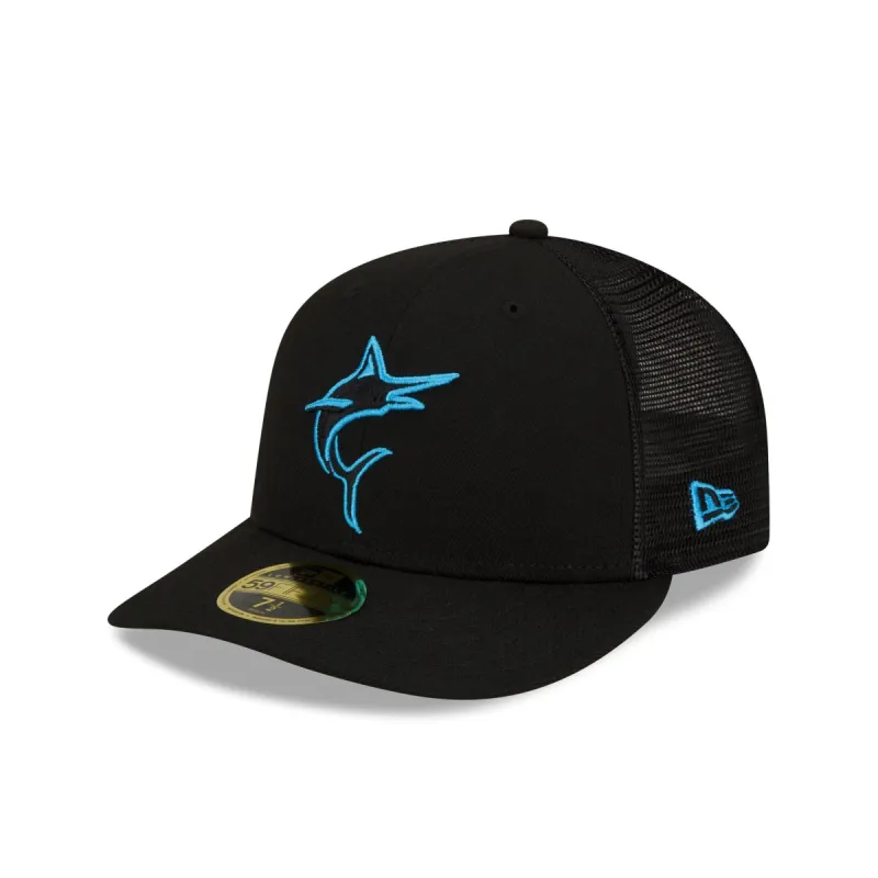 Miami Marlins 2023 Batting Practice Low Profile 59FIFTY Fitted Hat sold by New Era