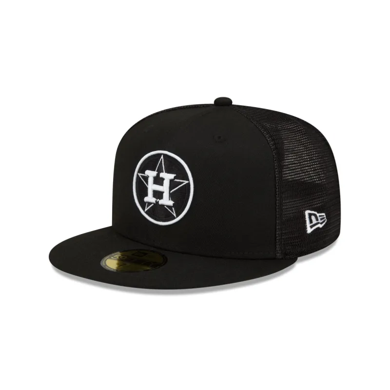 Houston Astros 2023 Batting Practice Black 59FIFTY Fitted Hat sold by New Era