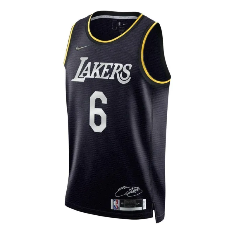 Nike x NBA LA Lakers Icon Edition Jerseys 'LeBron James 6