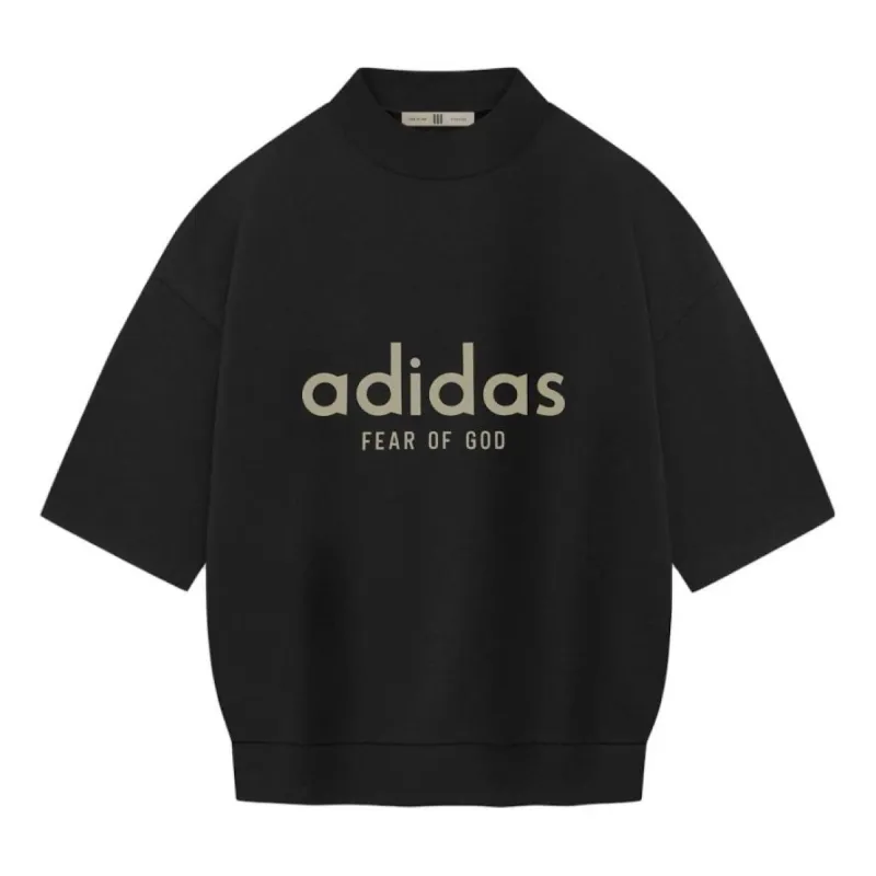 adidas x Fear of God Athletics Heavy Jersey 3/4 Mock Tee
