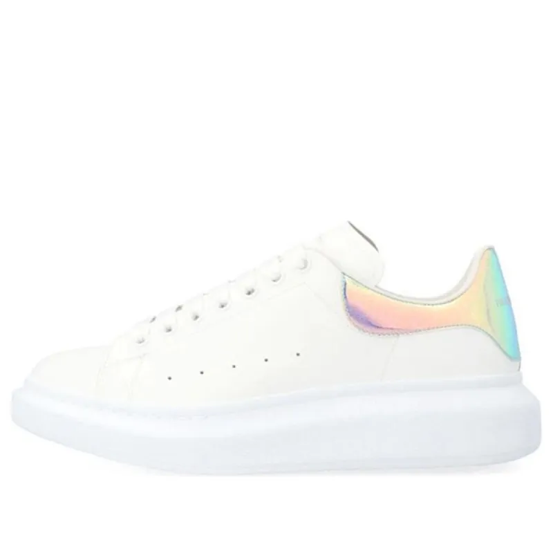 (WMNS) Alexander McQueen Oversized Sneaker 'White Shock Pink' 561726WHVI59375 sold by KicksCrew