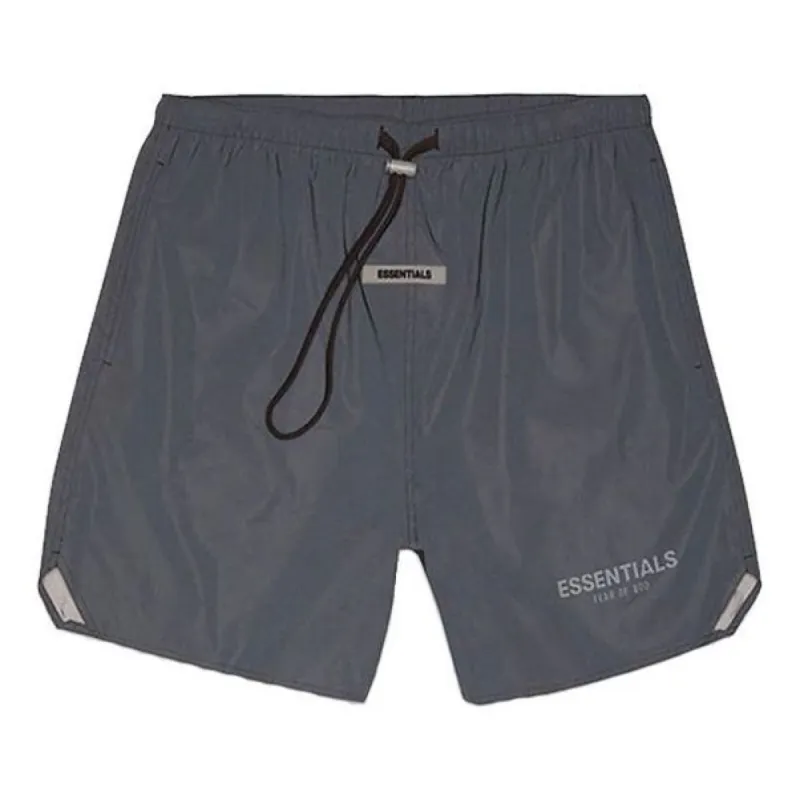 Fear of God Essentials FW20 Reflective Volley Shorts 'Black' 0160250500082001 sold by KicksCrew