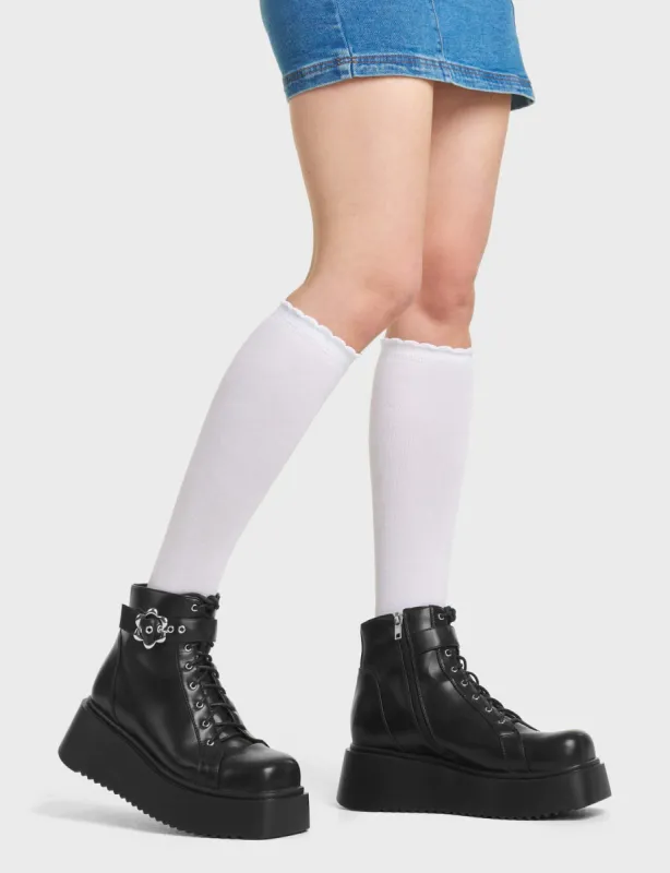 Wishlist Chunky Ankle Boots sold by Lamoda
