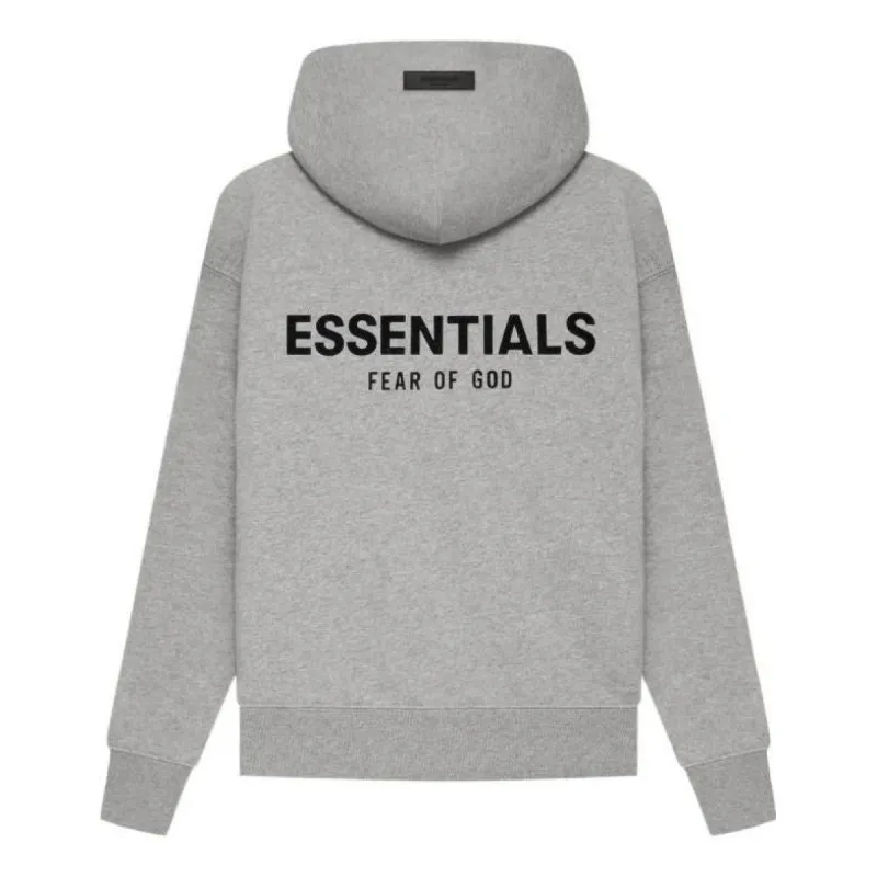 Fear of God Essentials SS22 Hoodie 'Dark Oatmeal' FOG-SS22-338 sold by KicksCrew