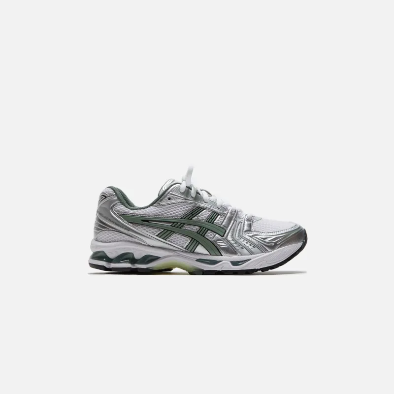 Asics Gel-Kayano 14 - White / Green sold by Kith
