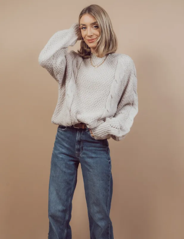 Bec Cable Knit Sweater sold by Shop Stevie