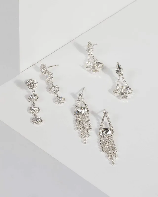 Crystal Multi Style Drop Earrings sold by Collete Hayman