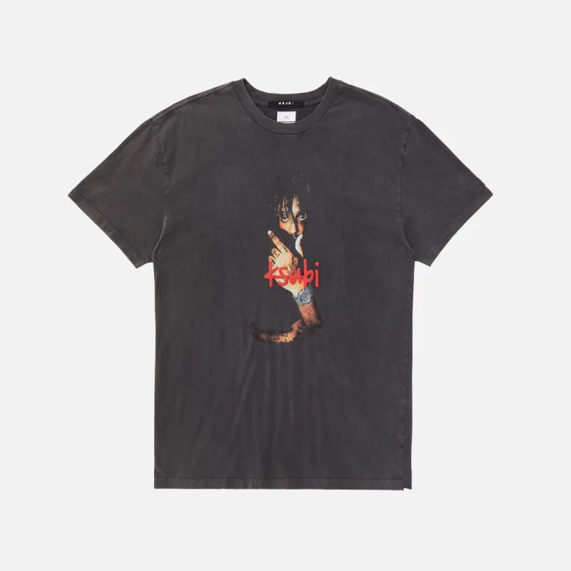 Ksubi x Juice WRLD 999 WRLD Biggie Tee - Faded Black | Parallel