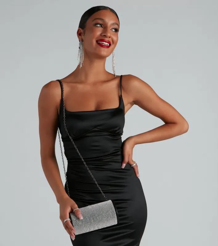 Totally Luxe Rhinestone Evening Bag sold by Windsor