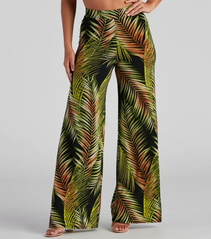 Paradise Falls Wide Leg Pants sold by Windsor