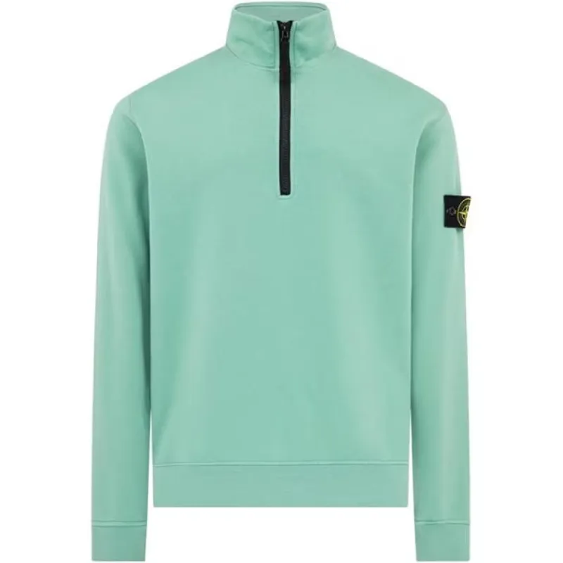 Stone Island Half Zip Jumper V Chiaro sold by Klay UK